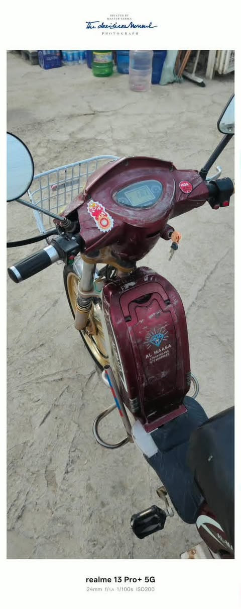 ماطور شحن للبيع نظيف وشغال جاهز ماطور الماسه. 5 بطاريات السعر 160 الف وبي مجال مكاني  فلوجة حي الشهداء شارع علي النجيه ***********
