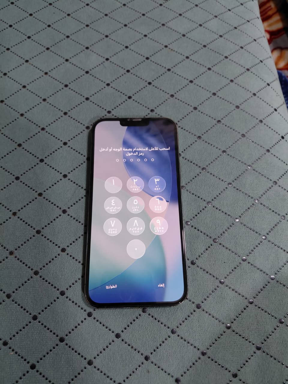 السلام عليكم أيفون13برو ماكس  ذكره ٢٥٠ بطاريه 91 سعر550بيه مجال مكان كربلاء رقم تلفوني***********
