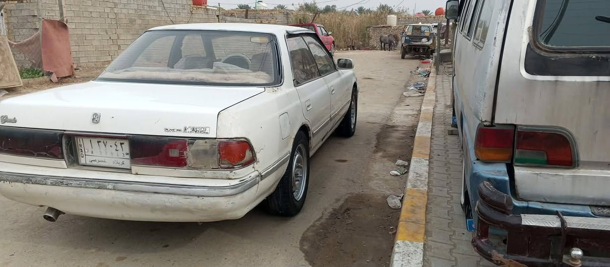 مارك عظم للبيع مديل 91 سنويه لل٢٦ الشهر الخامس يله تصط
سياره جاهزه مكينه وكير واكسل حداديه تخم تاير سياره جاهزه دواخلهه حلو 
السعر ٢٧ وبيها مجال 
*********** العنوان ديوانيه
