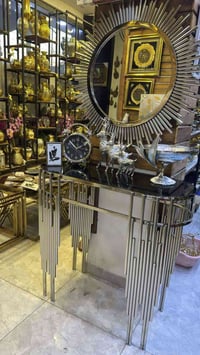 كونسول للبيع مامستخدم بس مراية مابي بس الاطار موجود وتتخلالة مراية ماخ...