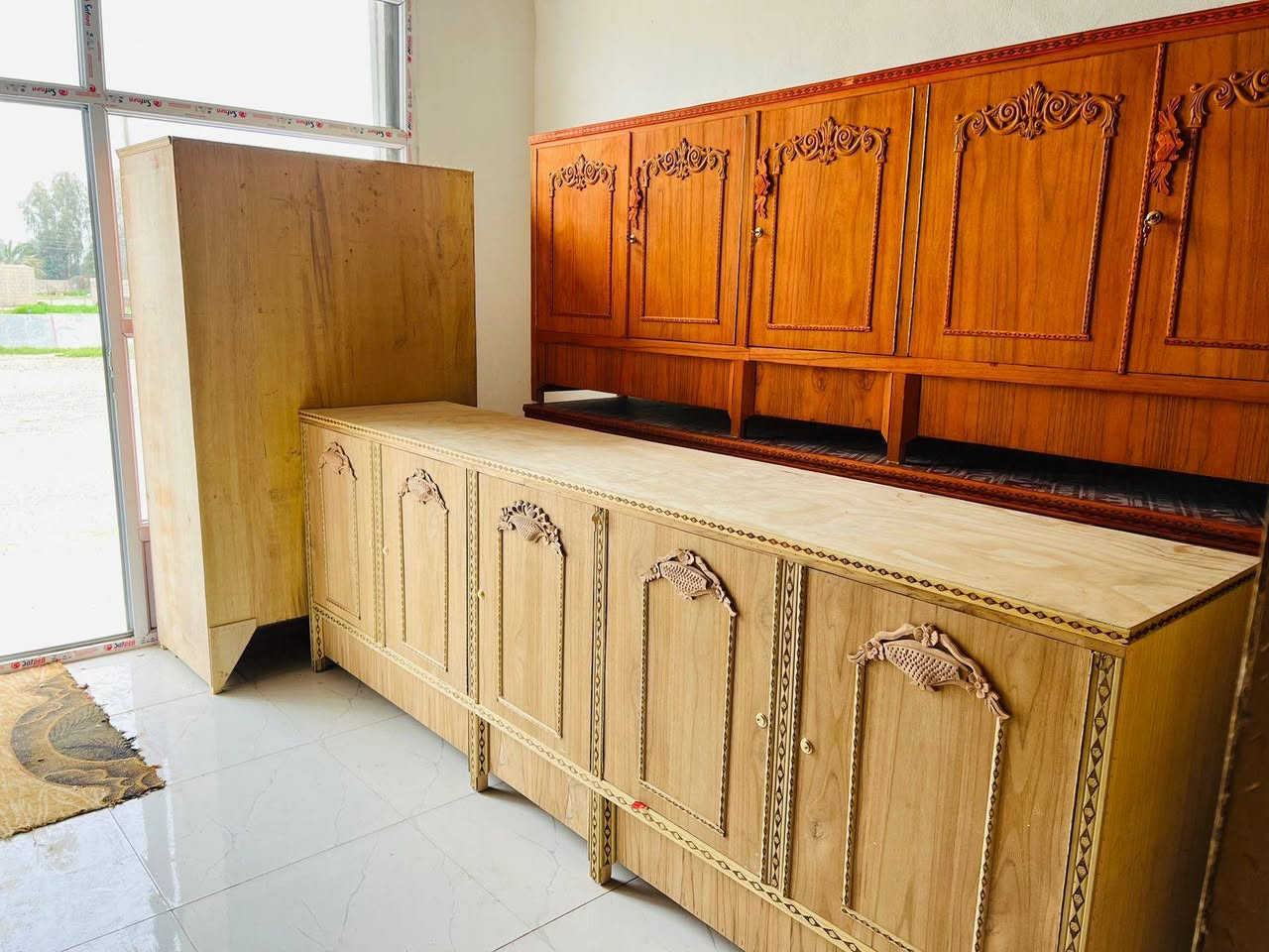 يوجد لدينا بوفيات صاج جديده حسب الطلب أنواع القياسات موجوده كنتور ٣ أبواب جديد وبأسعار مناسبه
للاستفسار الاتصال على الرقم
***********
