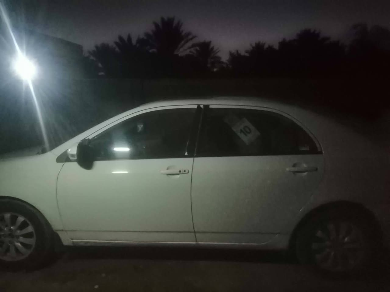 السلام عليكم بيوايدي للبيع رقم انكليزي بسمي السياره مكفوله من الضربه والعيب السعر ٥٥وبيها مجال مكاني نجف للاستفسار الاتصال على الرقم ***********
