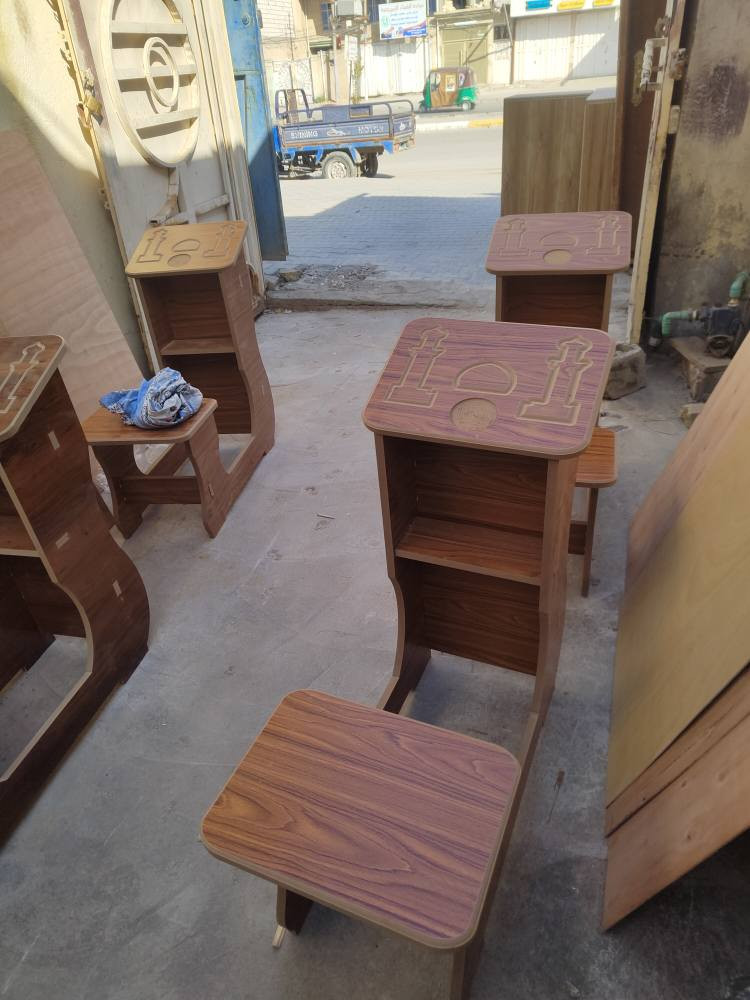 معمل ونجارة بركات السيدة رقيه ... توفرت جرابي نفر واحد وكرسي صلاة 
الأسعار مناسبه  
سعر جربايه نفر 50 الف 
سعر كرسي صلاة 30 الف 
العنوان كربلاء الامن الداخلي 
للاستفسار اتصال ع رقم التالي 
***********
والي ياخذ أكثر من وحده يوجد خصم كربلاء, العراق
