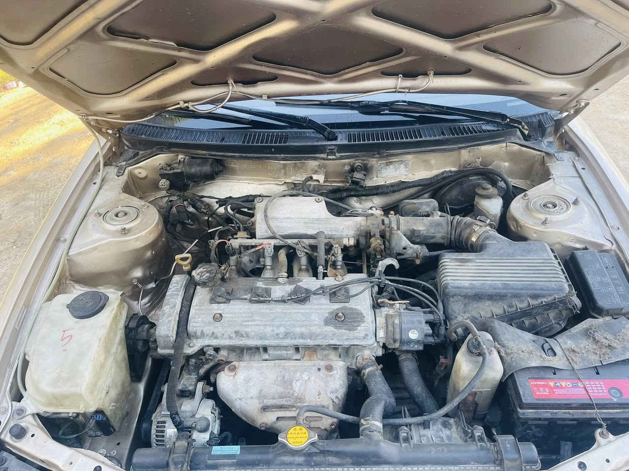 سلام عليكم كورلا93نضيفه. سنويه جديده  مصبوغه عام محرك وكير مكفول حداديه نضيفه سعر 52$  

العنوان كوت نعمانيه***********
