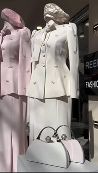 طقم قطعتين • مبطن دابل ايطالي • مقاسات 38-48