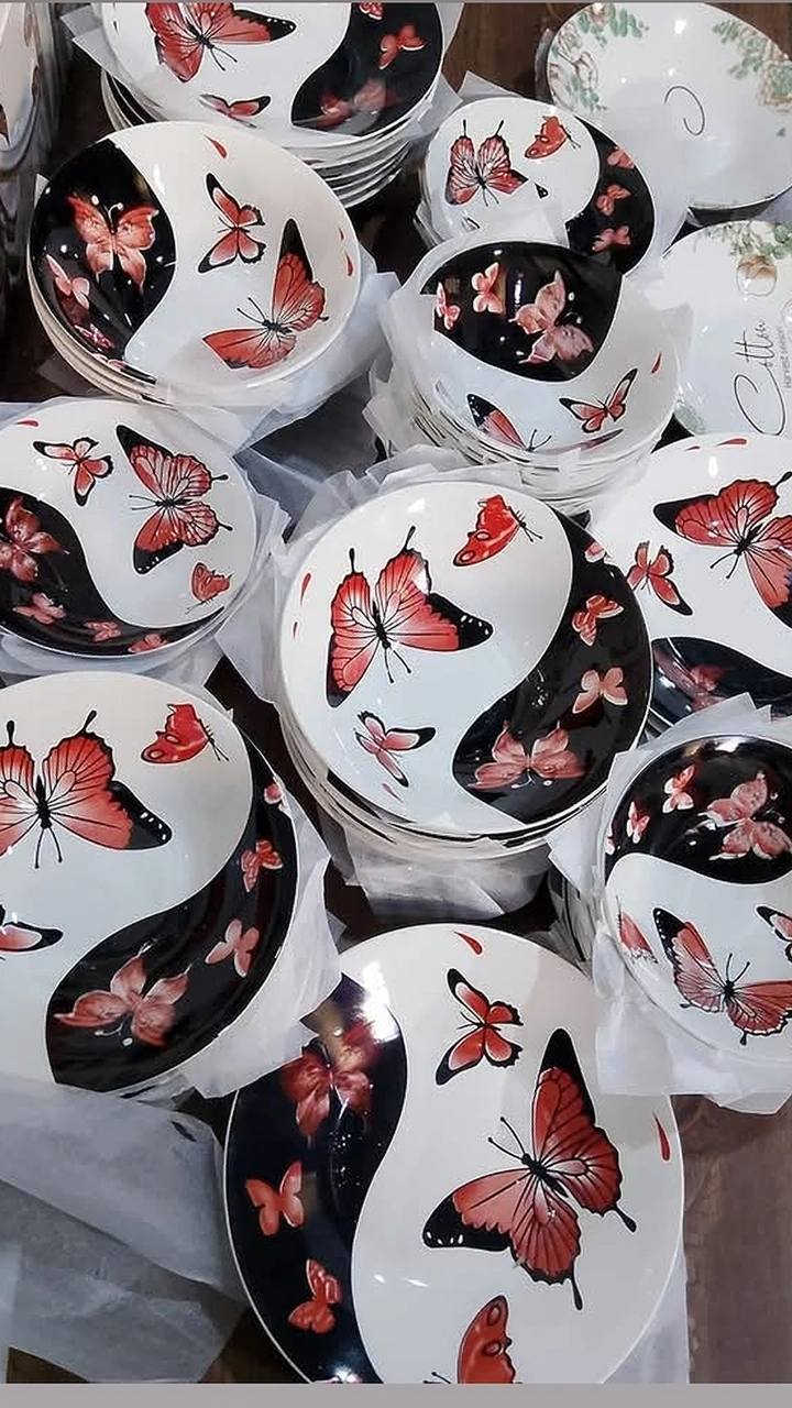 سيت فرفوري يجنن 🤍
50 قطعة متكاملة للسفرة ✨
🍽 12 ماعون تمن
🍰 12 ماعون حلاوة
🥣 12 كاسة مركة
🥗 12 كاسة طرشي
➕ 2 ماعون كبار
💸 السعر: 36 ألف
🚚 توصيل مجاني
جاهز للحجز 💌


**إذا كنت صاحب هذا الإعلان وتريد حذفه لأي سبب، رجاءا أرسل رسالة إلى الدعم الفني**