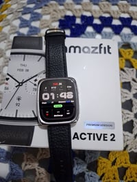 امازفيت Active2 • زجاج سيفاير • شحن ١٢+ يوم