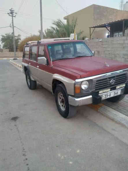 سلام عليكم نيسان باترول البيع مديل 1997 جاهزه بانزيت
حداديه جديده  سياره كير ومكينه مكفوله  سياره رقمهه ميززز 146يعني مال اشيوخ وغير متواجد عل فيس الاستفسار وسعر انتصل عل رقم ***********ابو تقي
