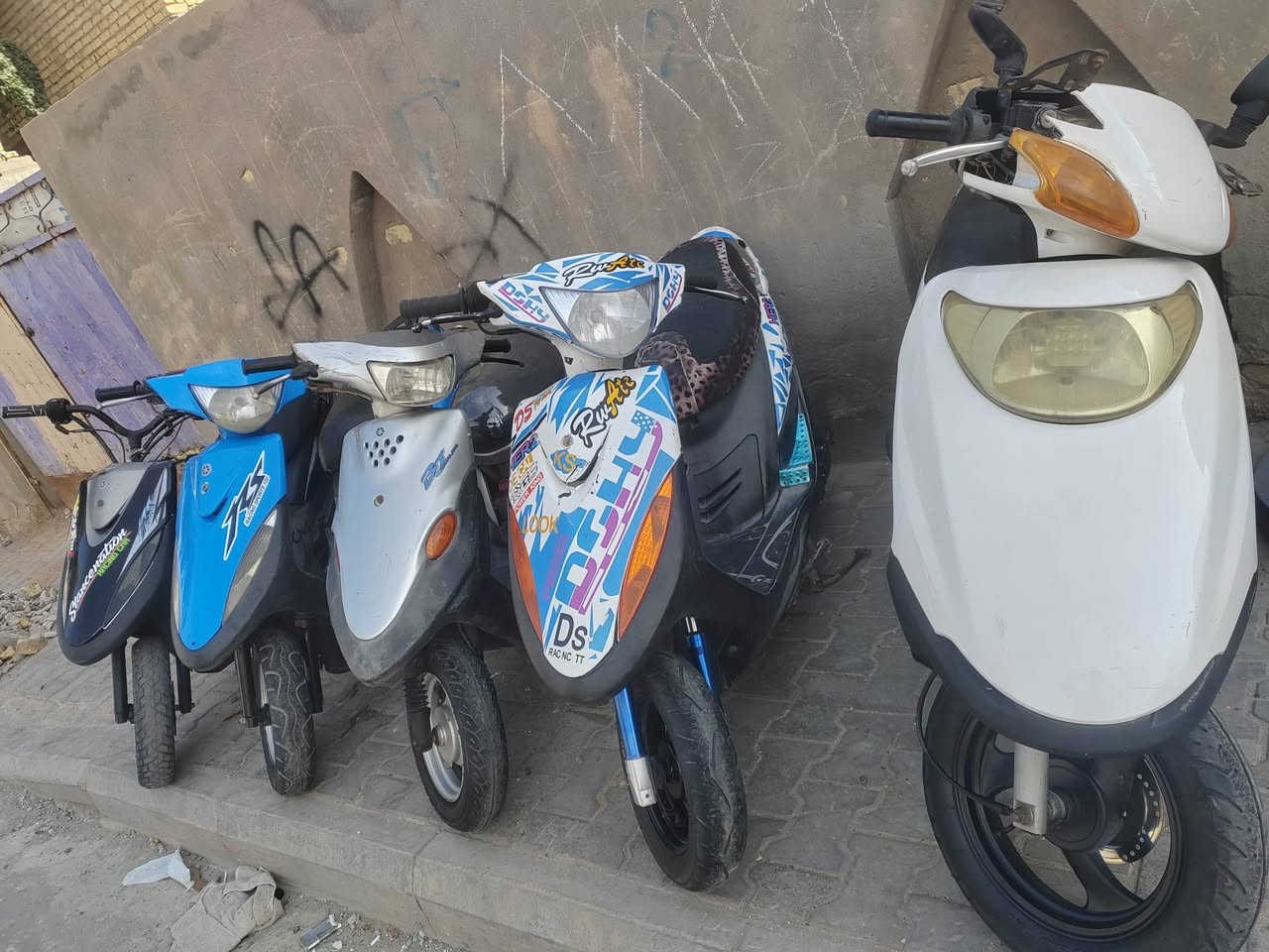 سلام عليكم دراجات شغالات كل وحده وسعره بل كوت زين لقوس شارع لمله اي ستفسار اتصل على *********** او تصل واتساب ماجاوب مراسله اخوتي
