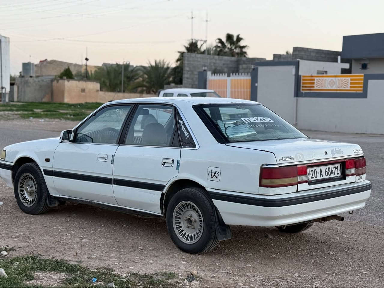 مازدا ٦٢٦ ___٨ وبخ المرغوب
سياره نضيفه و كل نقص مابي و سعرر كلش مناسب 
سنويه جديده و بسمي لحد ٢٠٣٠ 
منضومه تبريد بيهه كامله بس نقص كمريسر
سياره كهربائيات كله شغال
سعر37 ورقه و بي مجال بسيط خناقين, ديالى


**إذا كنت صاحب هذا الإعلان وتريد حذفه لأي سبب، رجاءا أرسل رسالة إلى الدعم الفني**