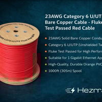 كيبل CAT6 • نحاس صافي • ٣٠٥م