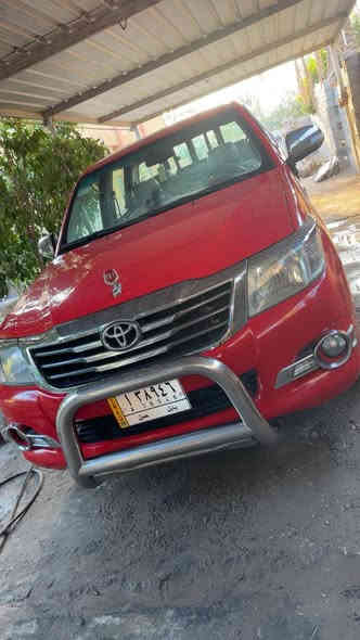 السلام عليكم تيوتا بيكم  موديل 2014 بسمي مكفوله كفاله عامه شرط السونار مكينه بلاديه مامفتوحه سياره جديده ماشيه 130. مابيه اي نقص رايده ب( 215 ) وبيه مجال للشراي مكاني بابل المسيب ***********
