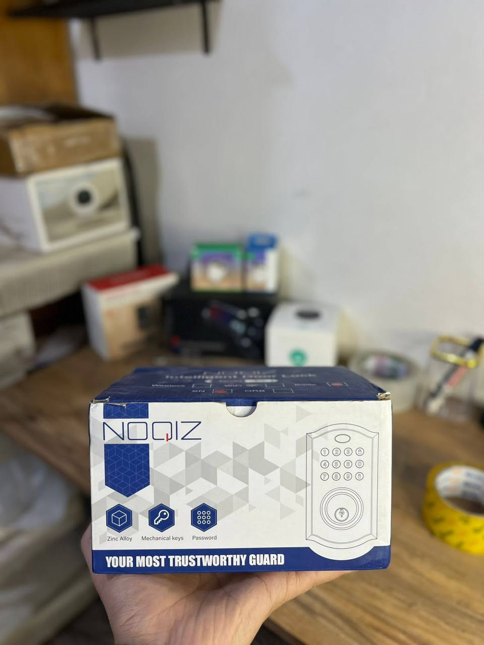 قفل باب يفتح على الرمز والمفتاح
السعر 40


**إذا كنت صاحب هذا الإعلان وتريد حذفه لأي سبب، رجاءا أرسل رسالة إلى الدعم الفني**