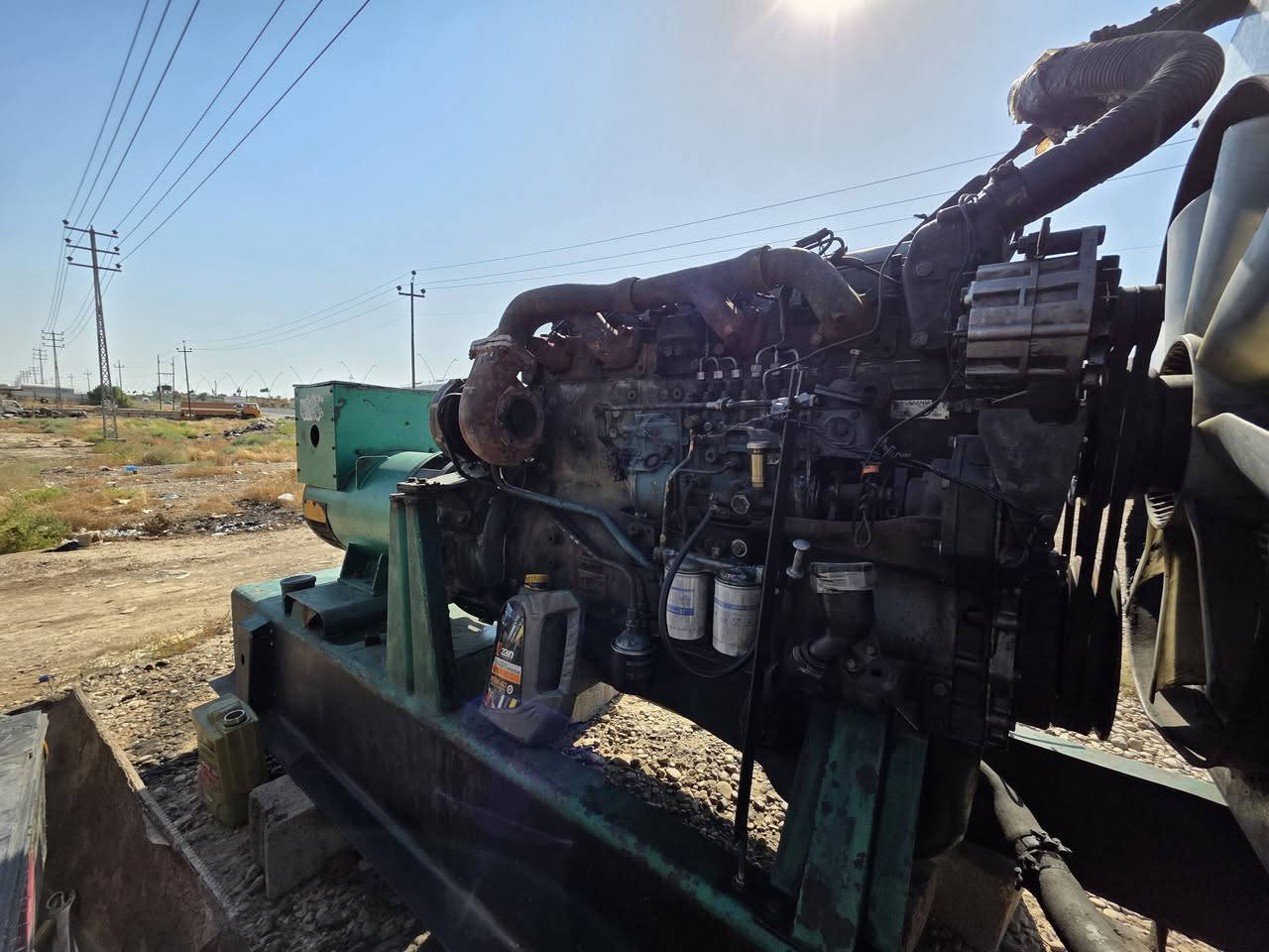 سلام عليكم اسكانيه 12 ونص راس توليد 200kva دبل بوربلن برازيلي
مولد تجفيت جديد كرنك استندر السعر 55$ العنوان اطراف بغداد جديد الشط 
رقم الهاتف ***********
