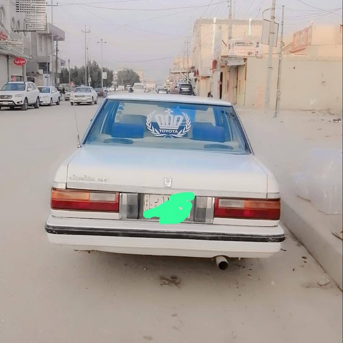 السلام عليكم سياره للبيع سوبر 1985بدون صبغ كير ومكينه ملكه ٦سلند كلاسيك  تراثيه السعر60$مع المجال مكانه كربلاء *********** بيع نقدا
