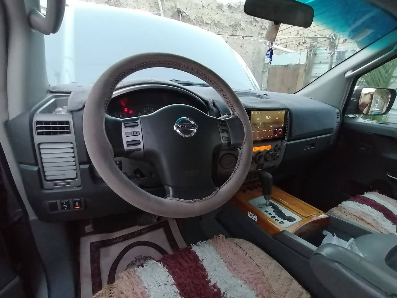 السلام علیکم نيسان ارمادا ۲۰۱۰ بصرة رقم دولي باسمي اللون رصاصي رمادي محرك كير حدادة تبريد طخم تاير بيها ضربة بالجاملغ الايمن السعر ٩٠ وبيها مجال عنوان بصره أبي الخصيب قرب محطة للوقود رقم الهاتف / *********** أو مراوس بستاركس ٢٠٠٧ مسكر اوتوماتيك خصوصي
