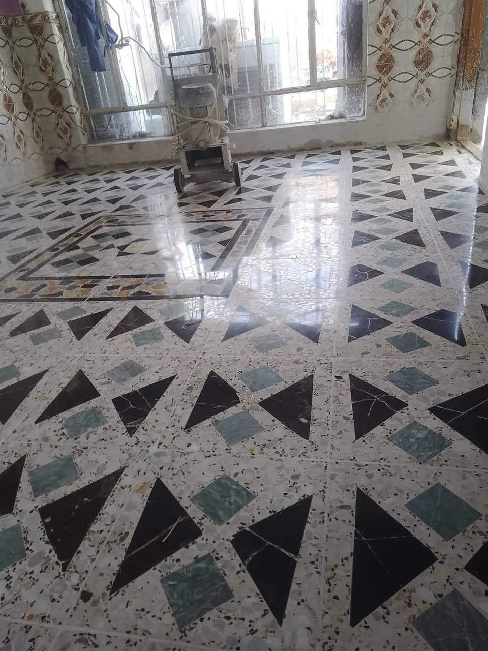 للجلي كافت الأرضيات كاشي مرمر كرانيت تلميع بورسلين سيراميك صب موقعي***********
