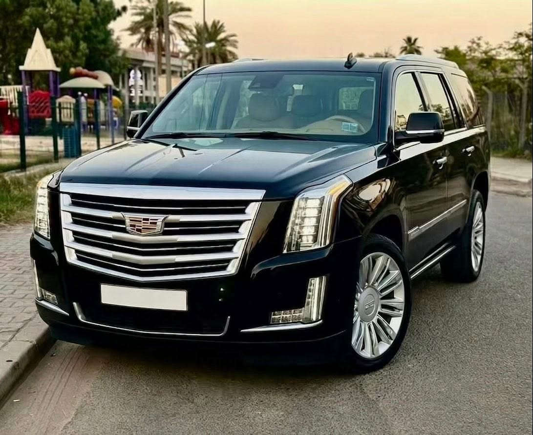 للبيع كاديلاك اسكاليد وكاله المنصور  فئة بلاتينيوم اعلى مواصفات vip داخل زعفراني موديل 2020

السيارة خليجيه مكفوله كفاله عامه السياره بحاله الجديده 
 عداد المسافه ٣٩
رقم اسليمانيه بأسمي تحويل مباشر 
مكان السياره بغداد المنصور 
للاتصال /  ***********
