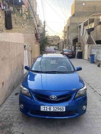 من رخصت الادمن المحترم كورلا 2009 محدث 2013 بل كامل السيارة فول مواصفا...
