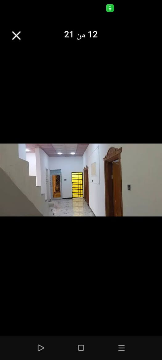 السلام عليكم 
دار سكن زراعي للبيع 
مساحه 200متر
بصف الركن 
شارع 12متر
يتكون من
غرفه نوم عدد3
صاله موزع
صاله استقبال
ديوان 
مطبخ 
صحيات داخليه
صحيات خارجيه
منور 
بيت جديد غير مسكون 
تستلم البيت عند المكاتبه 
العنوان /البصره الزبير غرب حي الاندلس
سعر 75 وبيه مجال
للتواصل ***********
