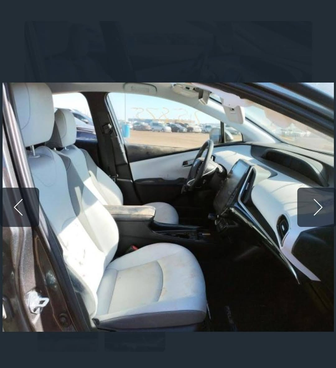 تويوتا بريوس برايم هايبرد + PLUGIN موديل 2021 XLE
مرقم بغداد مشروع وطني باسمي 

تخم تاير جديد كلشي مناقص السيارة 

حادث أمريكا موضح بالصور بدون تبديل أي قطعة 

بطاريه ليثيوم 

سعة المحرك : 1800CC 

داخليه مميزه ابيض 

‏الاضافات

شاشة كبيره شاشة تسلا 

كاميرا خلفيه 

كراسي كهرباء

كراسي جلد

كراسي تدفئه

ضو زينون 4 عدسات

‏رادار امامي 

تحديد مسرب 

‏كاميرا خلفيه 

‏تحكم طارة

‏بلوتوث 

‏مثبت سرعه 

‏CD / AUX /USB

للاستفسار : ***********   يتوفر وتساب

مكان السيارة بغداد البلديات
