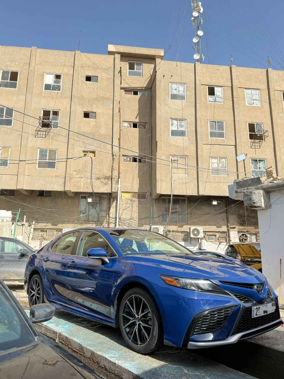 سلام عليكم
كامري 2023 
حادث فقط جاملغ ___ والبنيد شبرين بارد 
(( بدون دواخل_بدون ايرباك ))
مرقمه اربيل 
ماشيه 22 

السعر 220
مكان سياره بابل شارع 40 
***********
