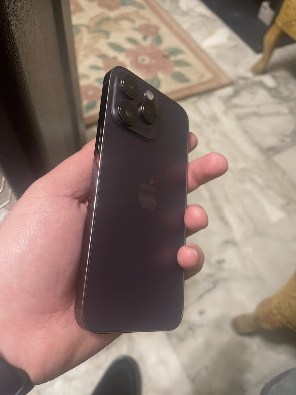 🔥 عرض نار –  iPhone 14 pro max🔥
📌 iPhone 14 pro max

  256 G السعة : 💽
🔋 صحة البطاريه  : 73%
وارد شرق اوسط مدخل خط 📲

💰 السعر: 400   دينار 🔥
في مجال بسيط بالسعر   

✅ جميع القطع أصلية 100%
✅ غير مفتوح – غير مجدد – غير مصلّح
✅ بحالة الوكالة كالجديد
✅ع الفحص عند اي محل بدك اياه 

للتواصل ع الرقم او ع واتس 

‏0799870881


**إذا كنت صاحب هذا الإعلان وتريد حذفه لأي سبب، رجاءا أرسل رسالة إلى الدعم الفني**