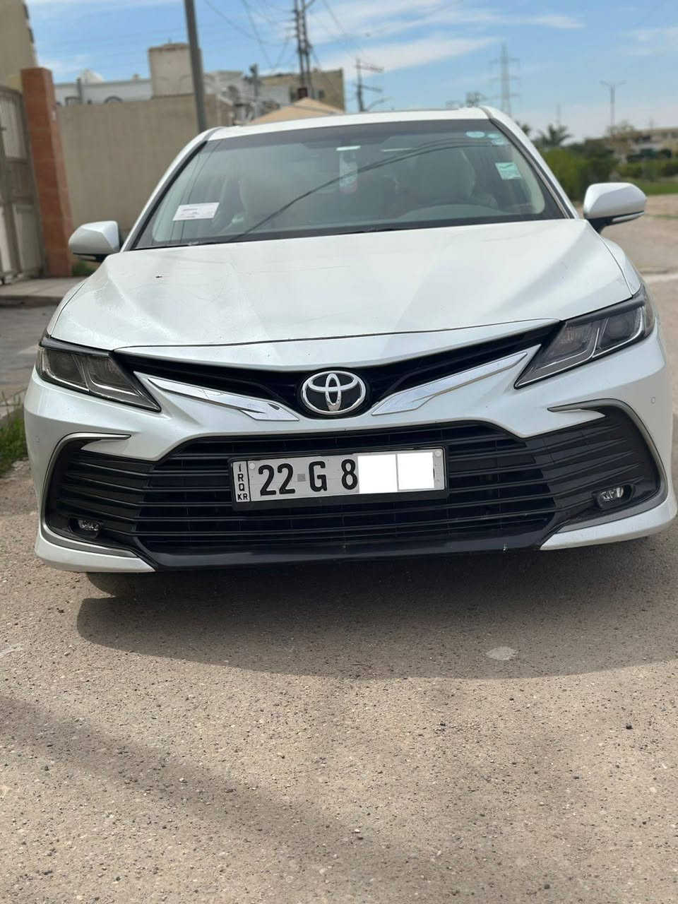 كامري موديل 2023 GLE معروفه مواصفاته فول مواصفات ماشيه 95 كفاله عامه عدى الضربه الي موضوحه بالصوره ناشرها 
السعر 237$ وبيها مجال 
رقم اربيل تحويل مباشر اتصل وبيك خير وادلل 
***********📞
🚩 مكان السياره الانبار_الفلوجه
