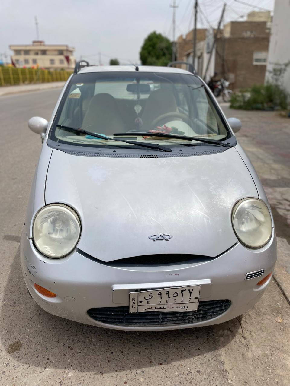 سياره كيوكيو 2013 مكفوله من محرك وكير ومكينه وصبغ اخت الجديده مبيهه حادث تبريد شغال مكانهه كربلاء سعرهه 35 ورقه  ***********
اوتوماتيك رقمهه انكليزي يعني المداور يصير من اي مكان
