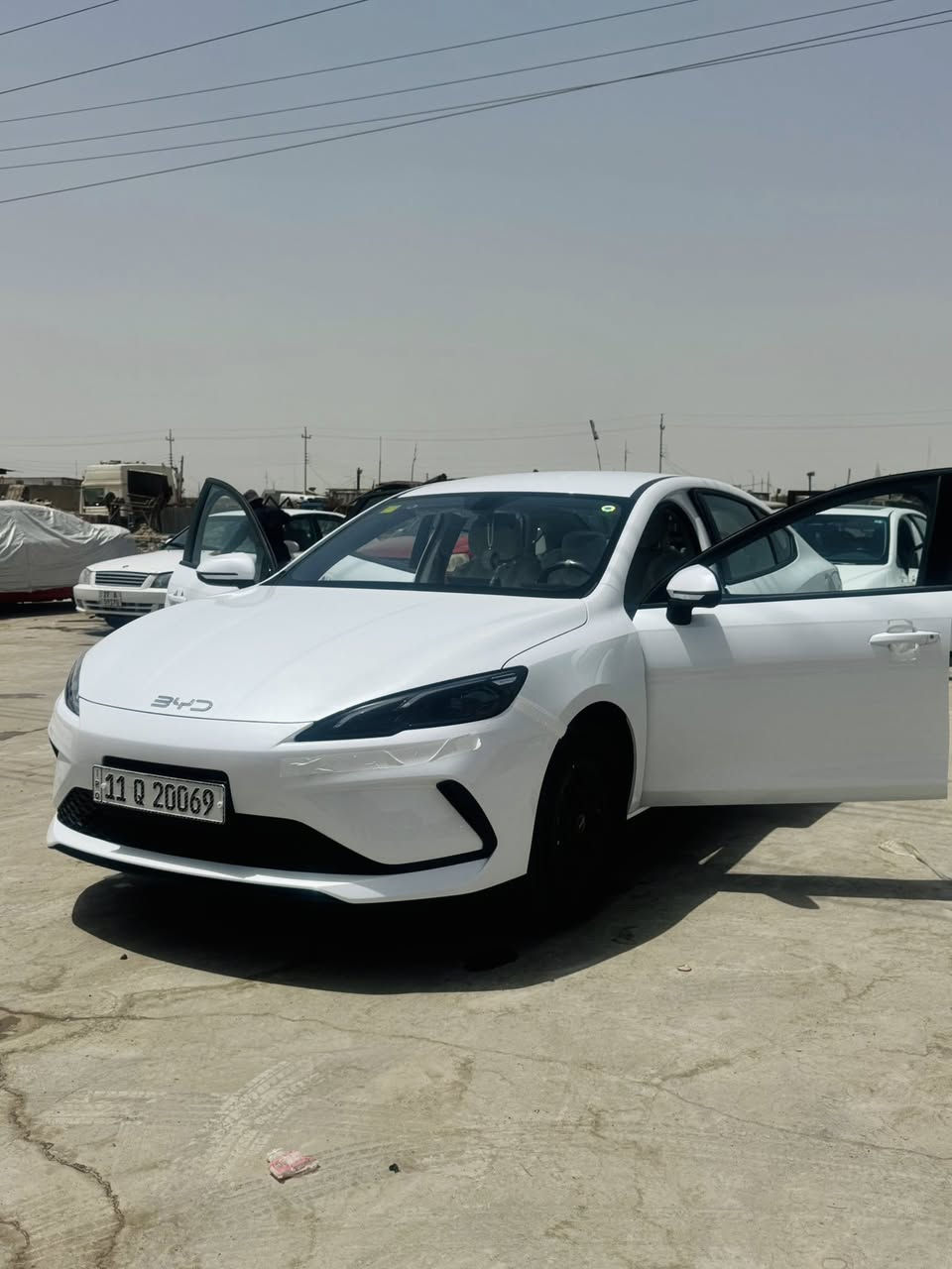بي واي دي سيل 5 
موديل 2025
سيارة زيرو الممشى الكلي 800 فقط  
مكفولة كفالة عامة ، ماعدى بارد بسيط بلجاملغ الخلفي و الجنطة و شخوط بلدعامية كما موضح بلصورة الباقي كفالة من كلشي 
رقم بغداد الجديد مميز باسمي تحويل مباشر 
غراضه و الملحقات كامله بصمه و كارت و ارضيات من فوم و منفاخ اطارات والماسحات والشاحن اصلية 
للاستفسار / ***********
مكان السيارة : المثنى - قضاء الخضر  

٠
