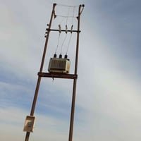 محوله ٤٠٠ امبير • ام الميه • اعمدة وسلاك