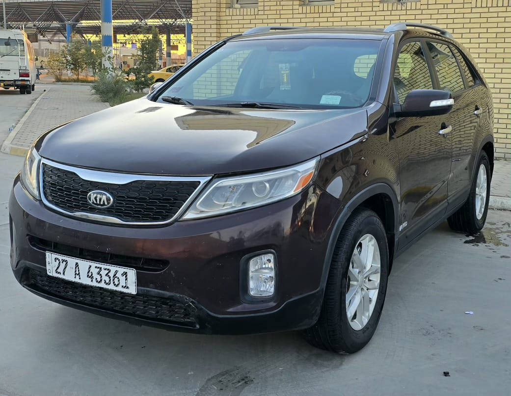 كيا سورنتوا موديل 2014 فور ويل  رقم ذي قار نكيلزي 
وارد أمريكي حادثها خفيف جدا تبديل جاملغ امامي  بدون دواخل  بدون أرباك  سياره ليبل واحد كفاله من البارد والجراد  موصفات حلوه 
شاشه كامره تحكمات 
كشنات تدفئه
حساسات خلفيه 
اشاير بالمرء
تبريد 3قطع
منصومه غاز 
مكينه 2400جديده لاتنقيص ولاتبخير 
كير وحداديه وتبريد وتدفئه وكرهبائيات وتخم تاير جاهزه 
السعر (138)بيها مجال بسيط 
العنوان ناصريه 
***********
***********
