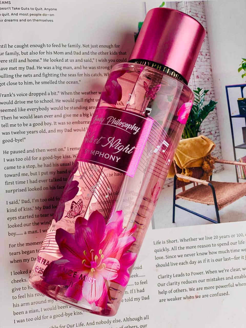 ✨💖 سبلاش الجسم والشعر من Body Philosophy 💖✨

دللي نفسك بعطر يدوم وينعش جسمج وشعرج طوال اليوم 🌸💕

🌷 Velvet Night
رائحة ناعمة ودافئة بلمسة أنثوية راقية.

🌹 Pure Romance
عطر رومانسي جذاب بعبير الزهور والفواكه.

💜 Love Struck
نفحات زهرية منعشة بإحساس أنيق وناعم.

💖 Love Illusion
رائحة حلوة وأنثوية تخليج مميزة بكل لحظة.

✨ مناسب للجسم والشعر
✨ يمنح انتعاش وعطر يدوم لساعات
✨ حجم 250
#نظافة
#سبلاش
#اكسبلور
#روتين_جمالي


**إذا كنت صاحب هذا الإعلان وتريد حذفه لأي سبب، رجاءا أرسل رسالة إلى الدعم الفني**