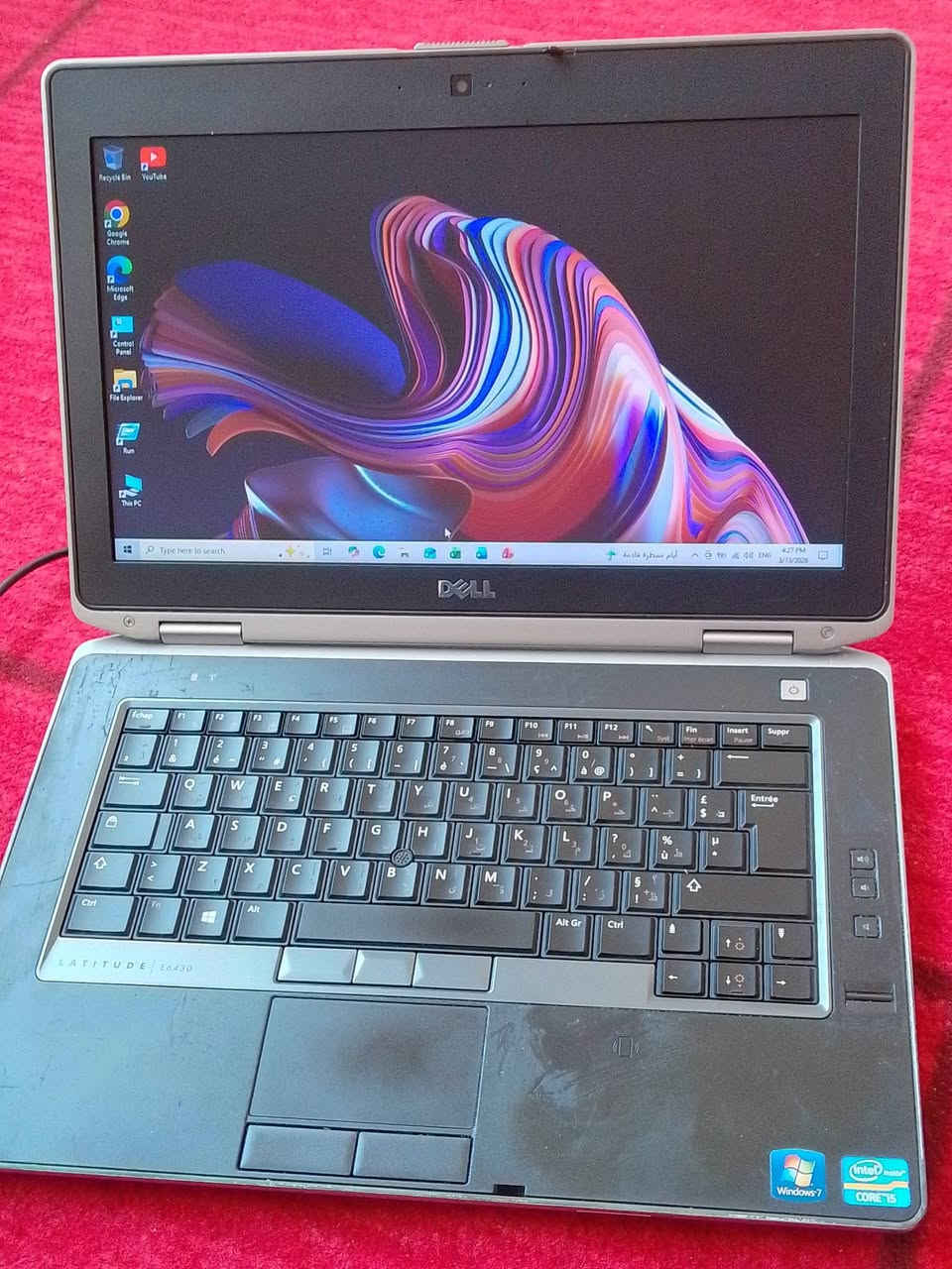 السلام عليكم ..
لابتوب دل DELL  E6430 
كلش حلو ومرتب استخدام متوسط 
لاصحاب الكاتب والدراسة الاكسل والورد و للطباعه ولجميع برامج التواصل الاجتماعي وخزن بيانات و غيرها 
حجم 14.3
رام 8 قابل للزيادة 
هارد 128 SSD  قابل للزيادة 
معالج corei5 3230 جيل ثالث 
كارت الشاشه.
antel (R)HD Graphics 4200
السعر 75 نهايتة
مكاني بعقوبة التحرير


**إذا كنت صاحب هذا الإعلان وتريد حذفه لأي سبب، رجاءا أرسل رسالة إلى الدعم الفني**