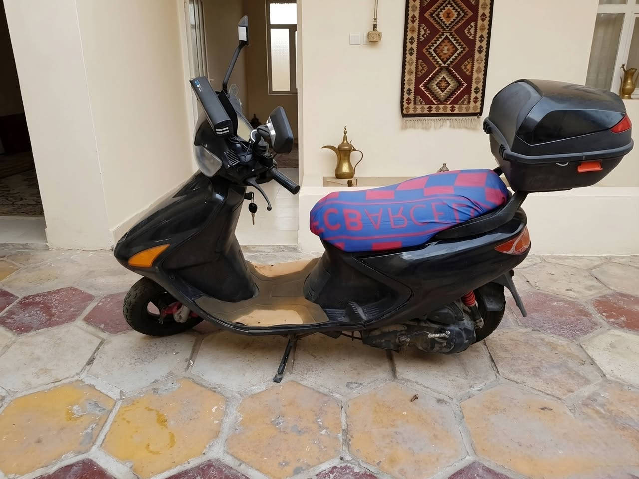 دراجه فراشة🛵
📌رايده 250الف💵
📌 بيه مجال⚖️  
📌نواقصه 1⃣دمكه سلف🪛
📌2⃣ورخاوه بل صالنصه🔧
📌مكاني الشطرة 💎
رقم الهاتف📱
***********📞📲
