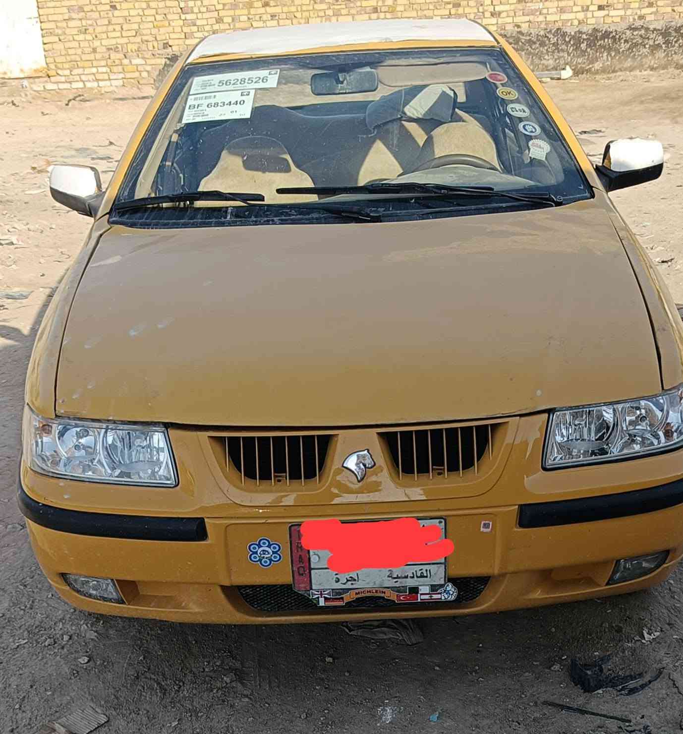 للبيع سمند موديل 2010 ناطق
دواخل صحراوي
سياره جاهزه من كلشي 
ضفيره كهربائيات تبريد ثلج كمبريسر كله جديد سياره كبل للشارع حماوه ربع 
تخم تاير جديد و حداديه جديده 
بخاخات و وايرات بلكات و فيتبم كله جديد 
ترايك وين ميعجبك 
رقم قادسيه تحويل مباشر 
السعر...  26..$
العنوان ..الديوانيه .
غير متواجد داخل الفيس 
تواصل عل رقم .. 
 ‏ *********** ‏ ..واتساب..
