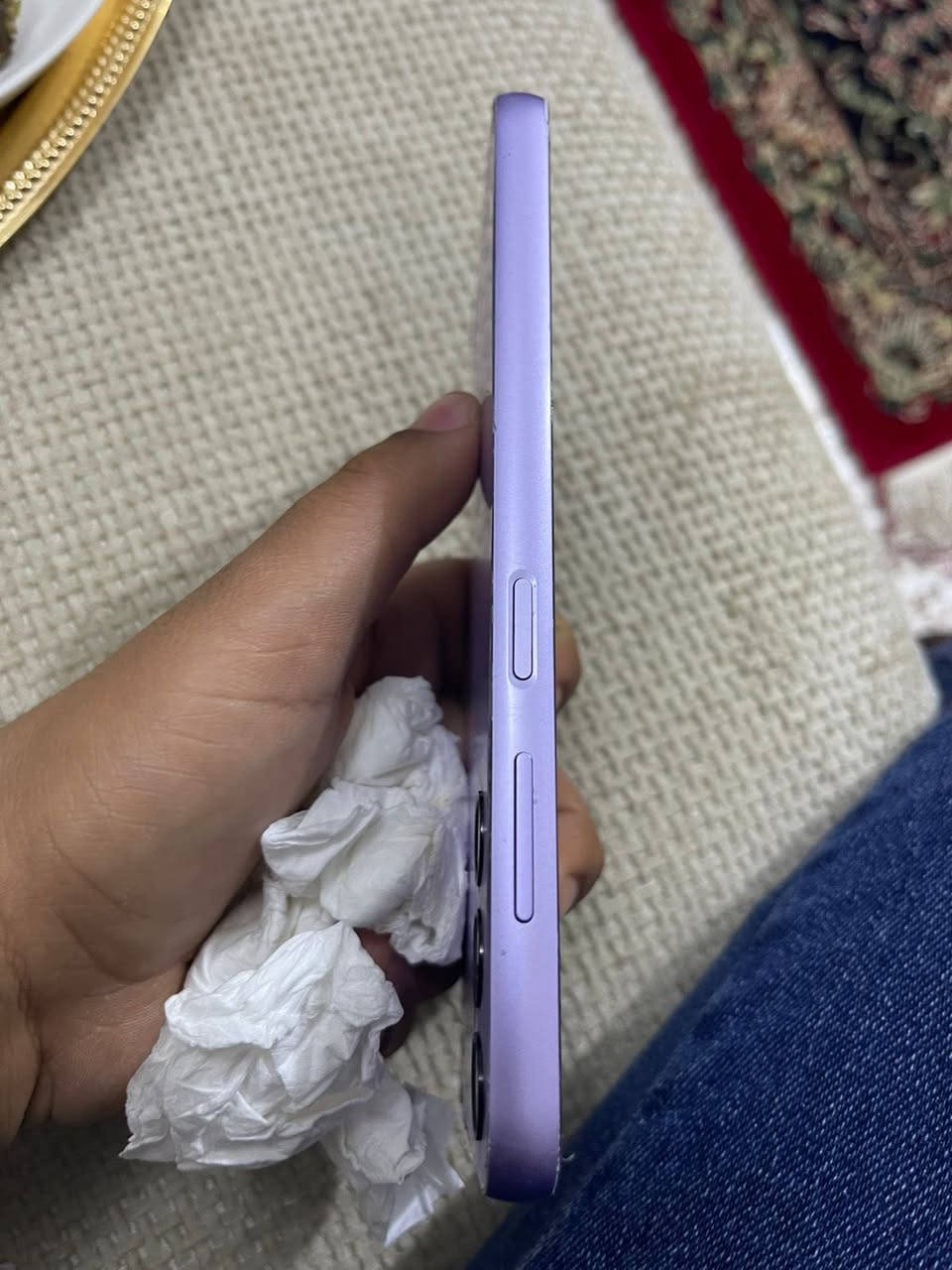 السلام عليكم جهاز سامسونج A05تلفون نضيف وشغال ذاكره 128فقط سيمكارت ميشتغل باقي مكفول عل فحص نت لمس كلشي ممبدل بي سعر ١٣٠ وبي مجال للشراي مكاني بغداد الطالبيه ***********  اتصل وتأمر امر
