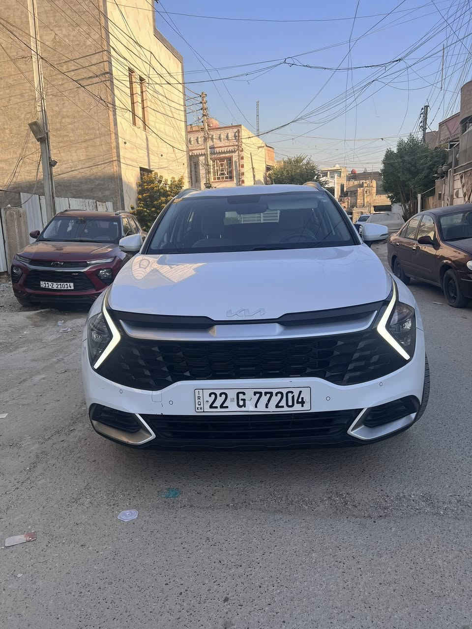 السلام عليكم سبورتج خليجي 2022
بيها رصعات خفيفة بالباب ماشيه 45 الف كيلو رقم اربيل
مواصفاتها : نص فول

1- بصمة 

2- تشغيل عن بعد

3- كشهن كهرباء

4- كشن وستيرن تدفئة 

5- كار بلي واير ليس

6- حساسات امامية وخلفية 

7- صندوق كهربائي

8-اوتو هولد 

السعر 210 وبيه مجال العنوان بغداد

للتواصل : ‭0773 528 8091‬
