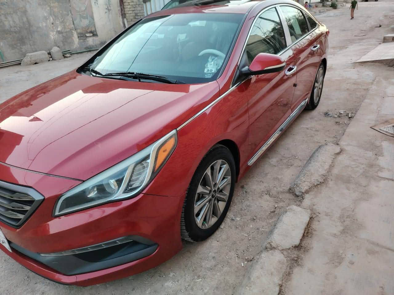 السلام عليكم
للبيع سوناتا وارد امريكي 
موديل 2017 
فئه Limtb فول الفول 
الحادث/جاملغ خلفي رش فقط صور الحادث موجوده
عداد المسافه 81ميل 
رقم اربيل باسمي تريد تحويل وكاله موجوده 
المواصفات 
محرم 2400Gbl
بصمه
فتحه 
شاشه 
كاميرا دواره 
فول تحكم
نضام ترحيب 
ويال كب  17
لد خلفي امامي 
كشن جلد 
تدفئه تبريد 
دواخل بيجي 
وباقي المواصفات 
سياره جديده 
الاستفسار الاتصال 
***********
السعر 145وبيه مجال
تحياتي
