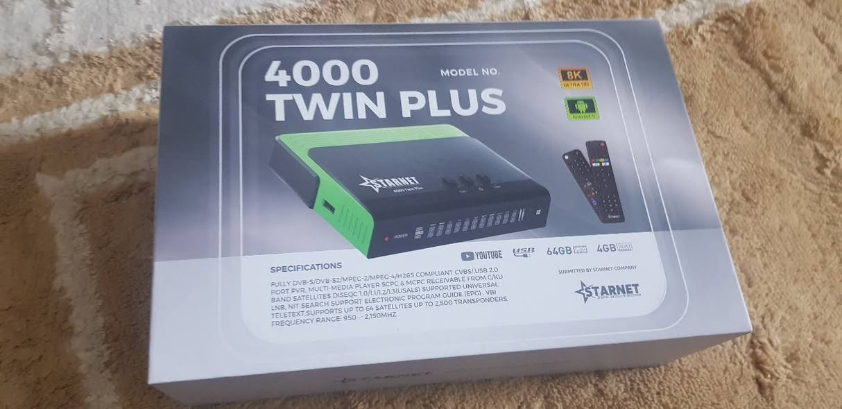 ستار نت 4000 توين بلاس
بي إشتراك فور ايفر لمدة سنه 
وvip  
السعر 175

يوجد توصيل محافظات


**إذا كنت صاحب هذا الإعلان وتريد حذفه لأي سبب، رجاءا أرسل رسالة إلى الدعم الفني**