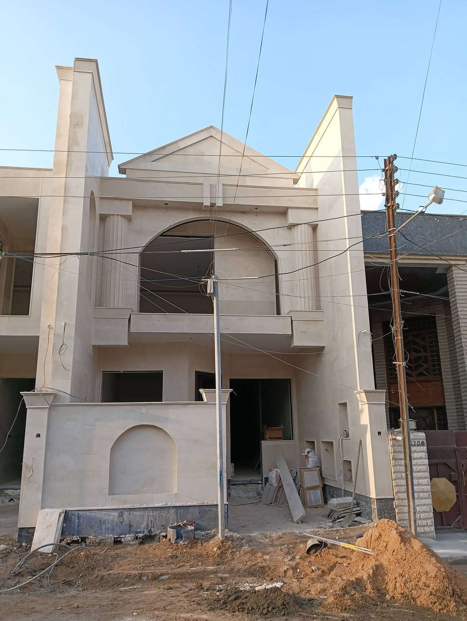 تغليف واجهيات مرمر كادر قاسم المصلاوي حالين متفرغ ***********/ ***********
