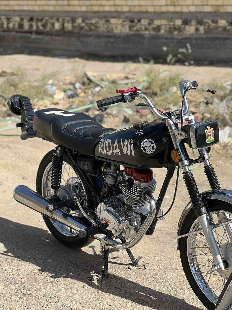 سلام عليكم دراجة أيراني تعمير  تيربو الأصلي شرط شلعه ومعدل دراجة مكفوله من طول لطول دراجة ادوات سعر ٧٠٠ وبيه مجال رقم الهاتف *********** مكاني القرنه
