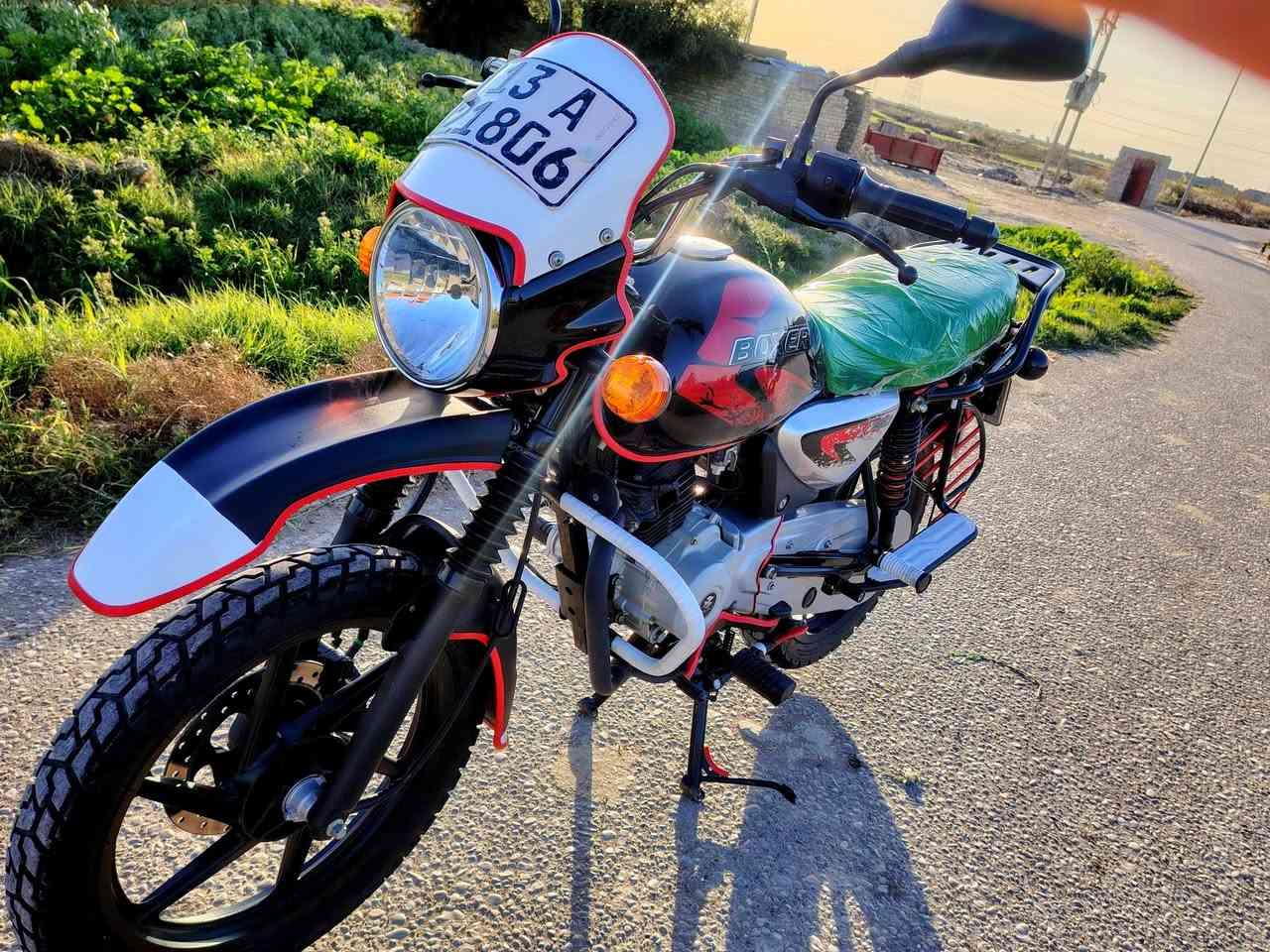 سلام عليكم دراجه البيع 
بوكسر جبلي موديل 2023  رقم وسنويه 
كفاله عامه  ميسان 
السعر 2500
***********
