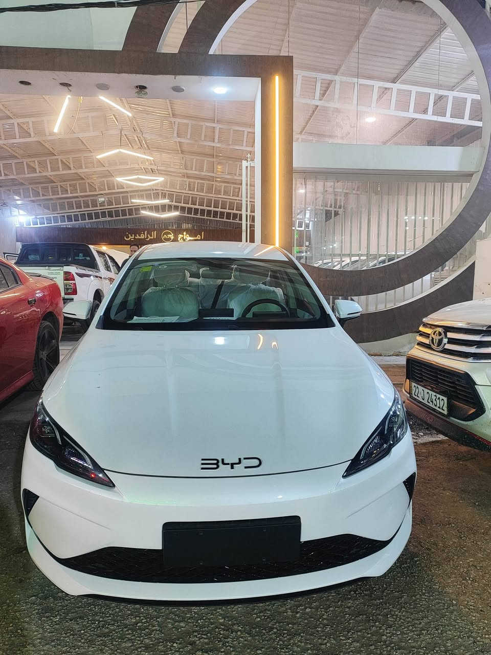 المكان النجف الاشرف
Byd seal 05
2025 مواصفات نص فول
الويل الرياضي المرغوب 
2100 كيلو بالشحنه الواحده
سياره زيرو وباسمي لا شركه ولا دوخه
مداور ثاني يوم وين متحب
جايبه من الصين داخل حاوية دينجر الخطره 
يعني لا رطوبه ولا مياهه وتجي وتشوف بعينك الفديو شلون ناقليه 
تاخذ سياره عمر وترتاح 
السعر 135 ورقه 
***********
