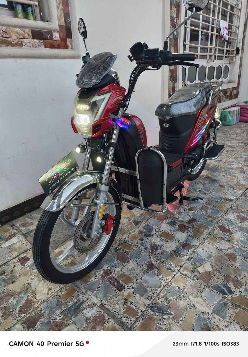 سلام عليكم دراجه هالي الاخوين موديل 2026 مستخدمه شي قليل 6 بطاريات فول عل فحص مكان فلوجه بل شهداء السعر 600 وبيه مجال
*********** بي واتساب 
***********
