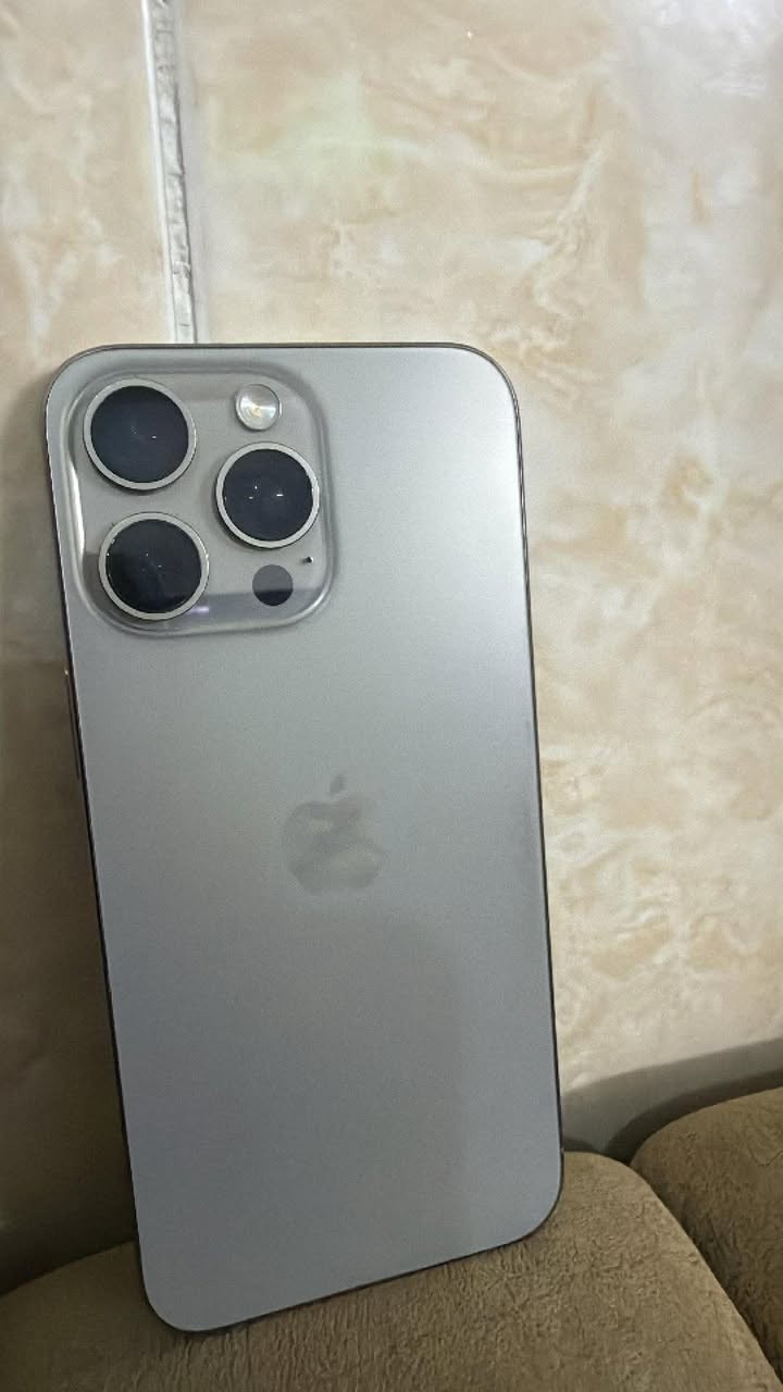 iPhone 15 pro max
256G
Battery 86
كلشي شركة علي نظيف كامل 👍🏻
625$
*********** واتساب
