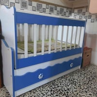 سرير طفل لعمر 5 سنوات مع دوشك 125 بيه مجال 07725075522