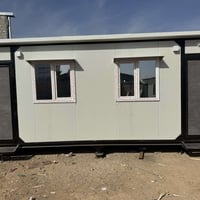 كرفان قياس 6 في 3 غرفتين أبواب حديد تفصال جديد مكان بغداد سعر 2400 ))م...