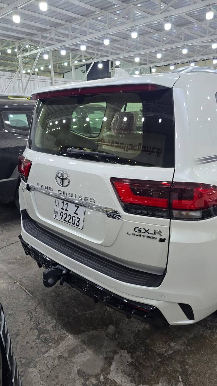 شركة عمر العبيدي لتجارة السيارات الحديثة
تتوفر GXR لمتد S  
موديل ٢٠٢٥  زيرو
ضمان شركه تويوتا العراق 
مرقم بغداد 
السعر ١٢٣ مليون دينار عراقي 
العنوان بغداد الكريعات شارع المعارض للاستفسار 
***********
