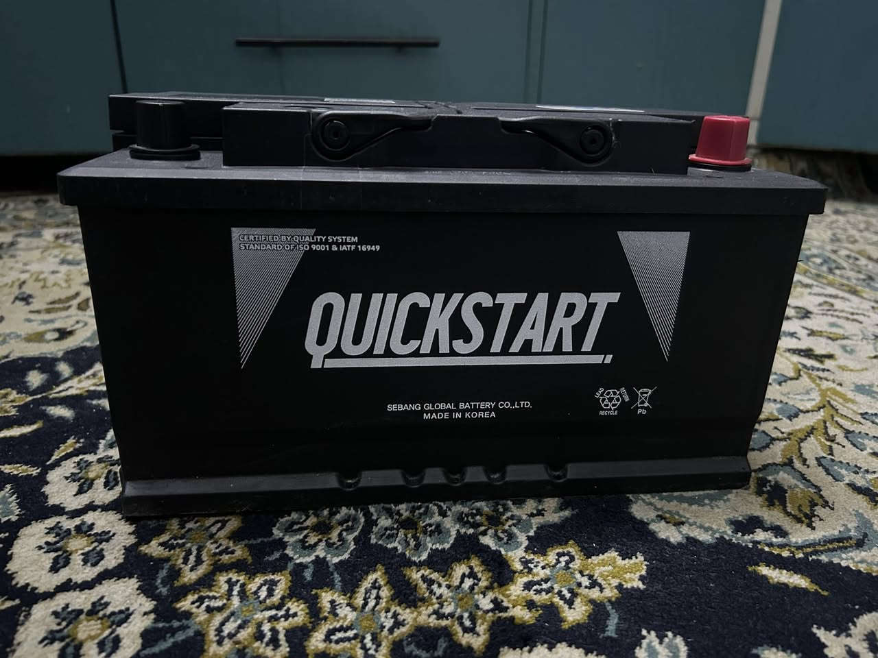 باتري. جديد علة الفحص.  صناعتة. كوري. اصلي. 90امبير
سعرة ٩٠ الف


**إذا كنت صاحب هذا الإعلان وتريد حذفه لأي سبب، رجاءا أرسل رسالة إلى الدعم الفني**